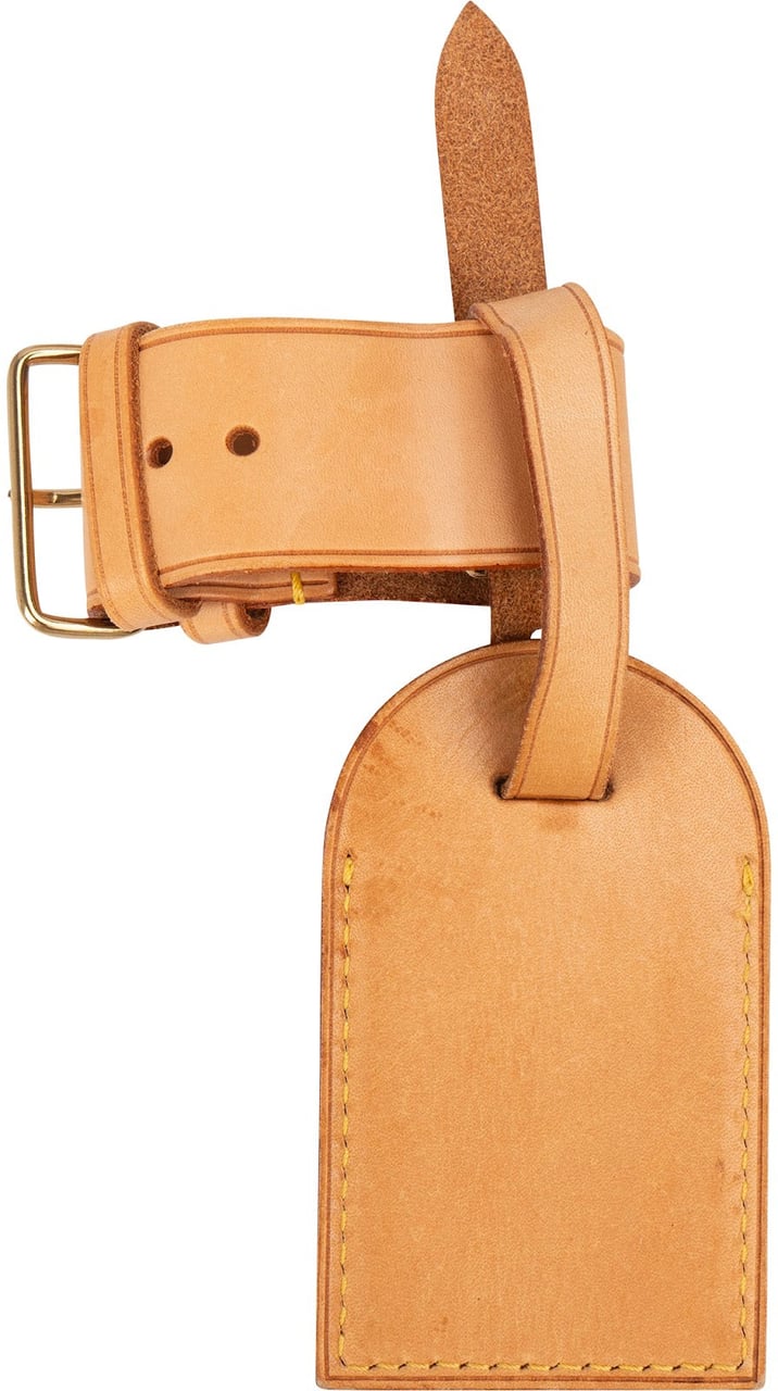 Louis Vuitton Louis Vuitton Vachetta Leather Luggage Tag Set Divers