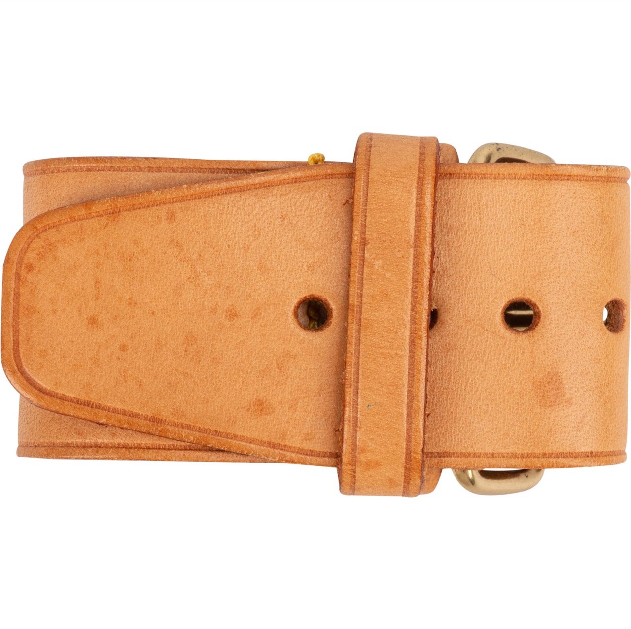 Louis Vuitton Louis Vuitton Vachetta Leather Grip Griffklammer Bruin