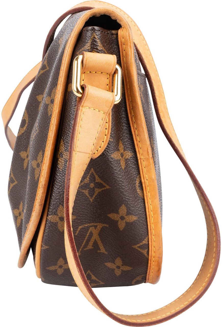 Louis Vuitton Louis Vuitton Monogram Canvas Menilmontant PM Crossbody Bag Bruin