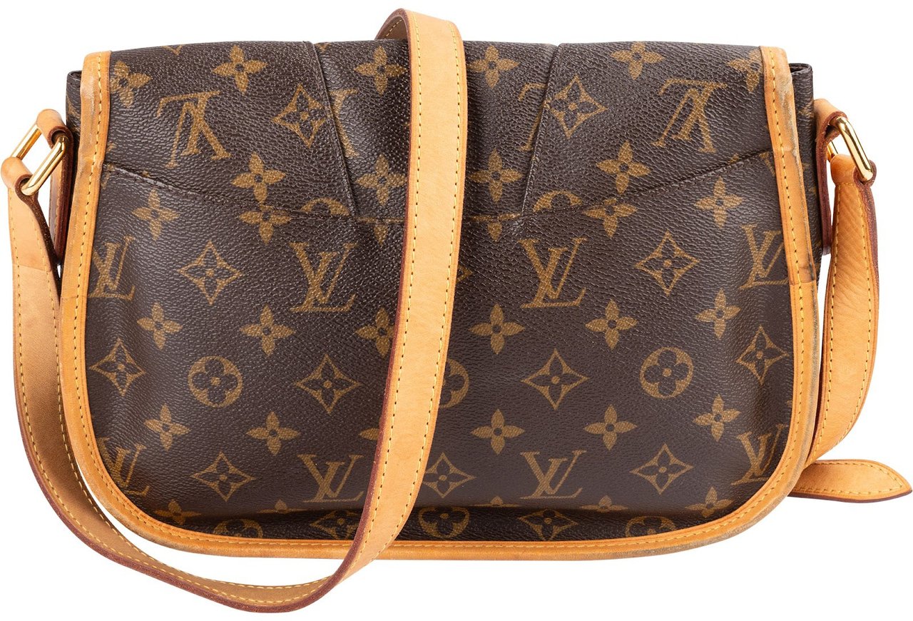 Louis Vuitton Louis Vuitton Monogram Canvas Menilmontant PM Crossbody Bag Bruin