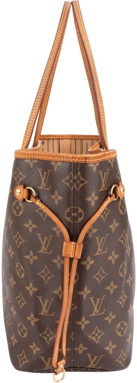 Louis Vuitton Louis Vuitton Monogram Canvas Neverfull MM Shoulder Bag Bruin