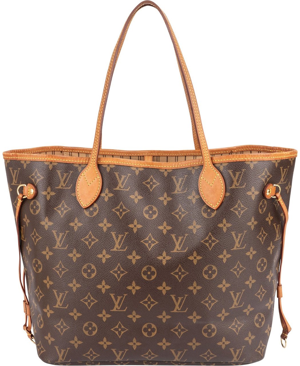 Louis Vuitton Louis Vuitton Monogram Canvas Neverfull MM Shoulder Bag Bruin