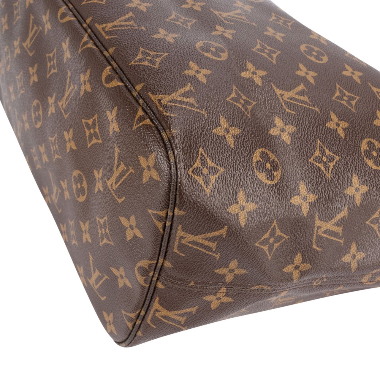 Louis Vuitton Louis Vuitton Monogram Canvas Neverfull MM Shoulder Bag Bruin
