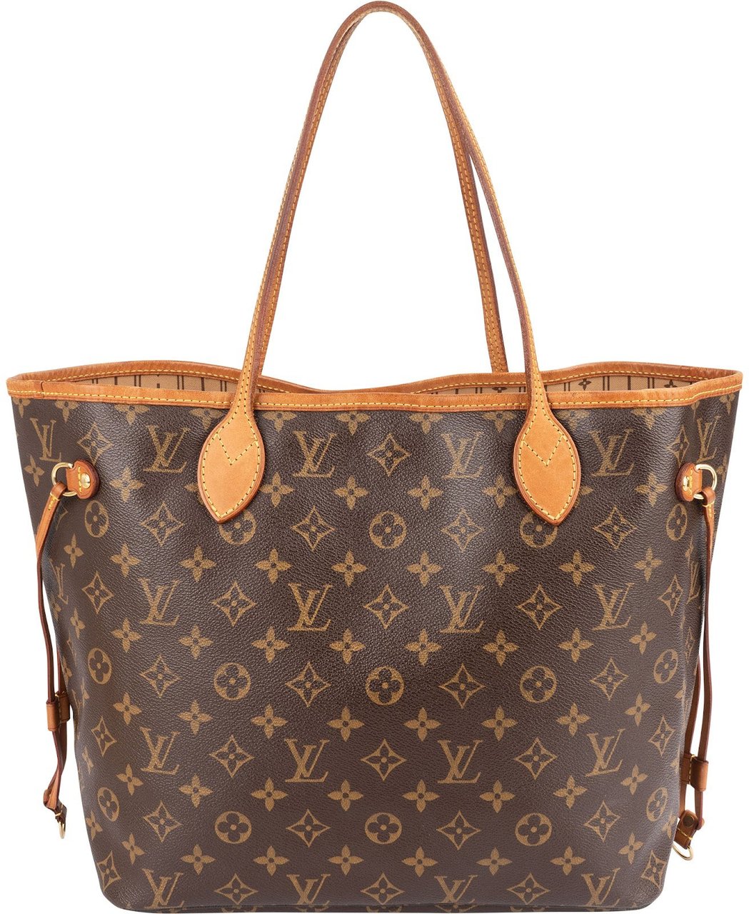 Louis Vuitton Louis Vuitton Monogram Canvas Neverfull MM Shoulder Bag Bruin