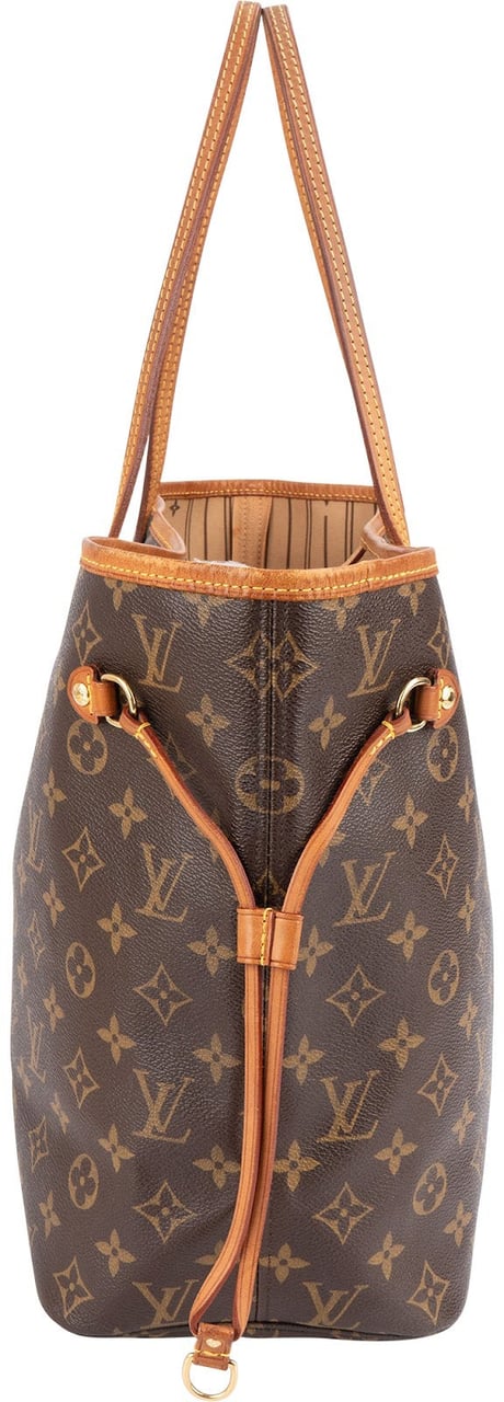 Louis Vuitton Louis Vuitton Monogram Canvas Neverfull MM Shoulder Bag Bruin