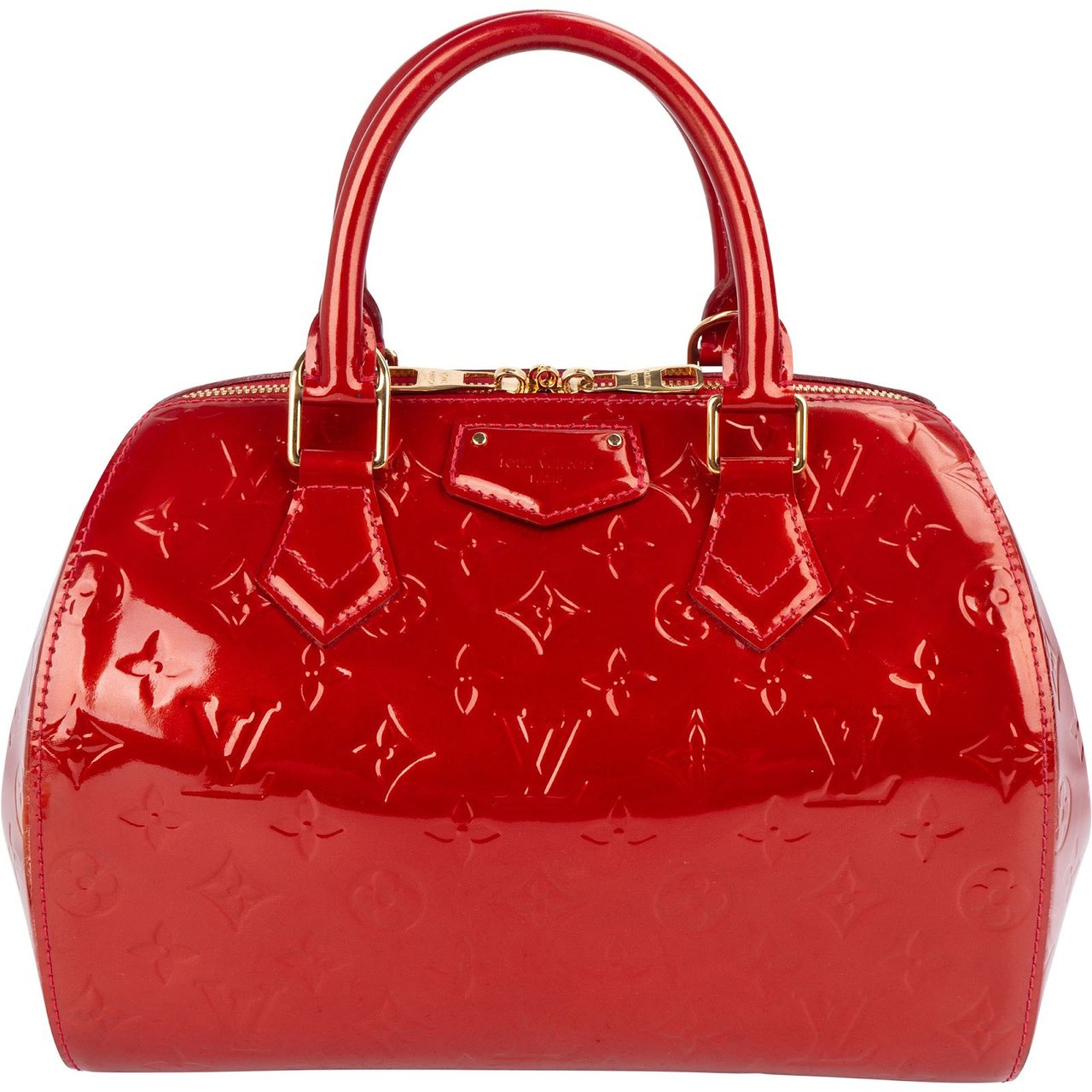 Louis Vuitton Louis Vuitton Monogram Vernis Montana Handbag Rood