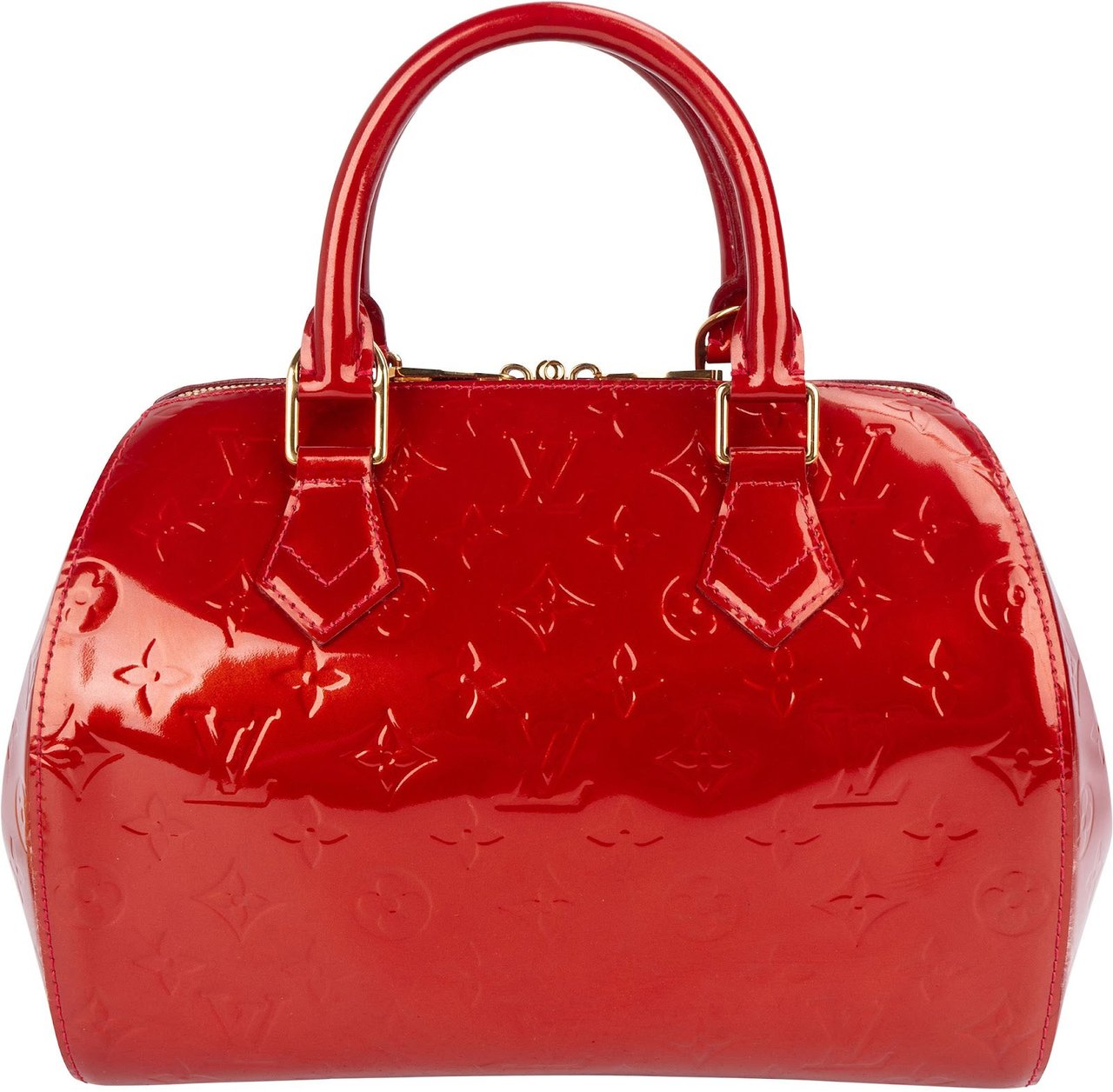 Louis Vuitton Louis Vuitton Monogram Vernis Montana Handbag Rood