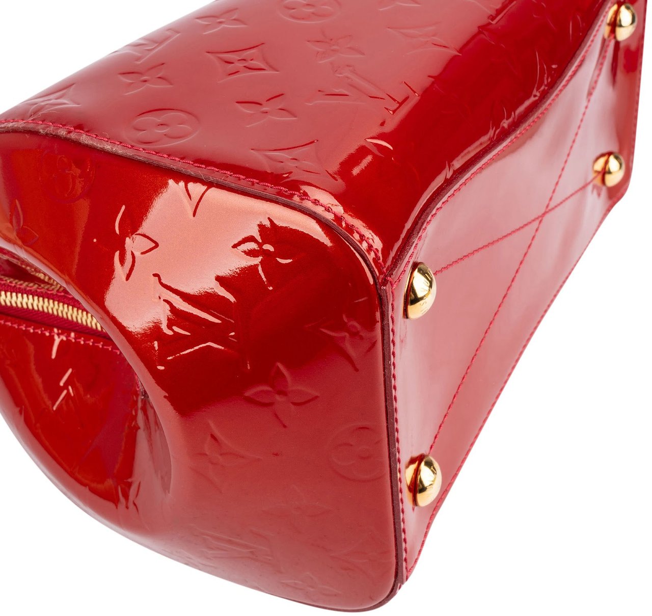 Louis Vuitton Louis Vuitton Monogram Vernis Montana Handbag Rood