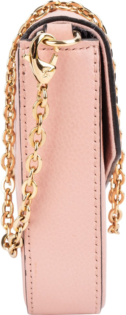 Louis Vuitton Louis Vuitton Monogram Empreinte Leather Félicie Pochette Crossbody Bag Rood