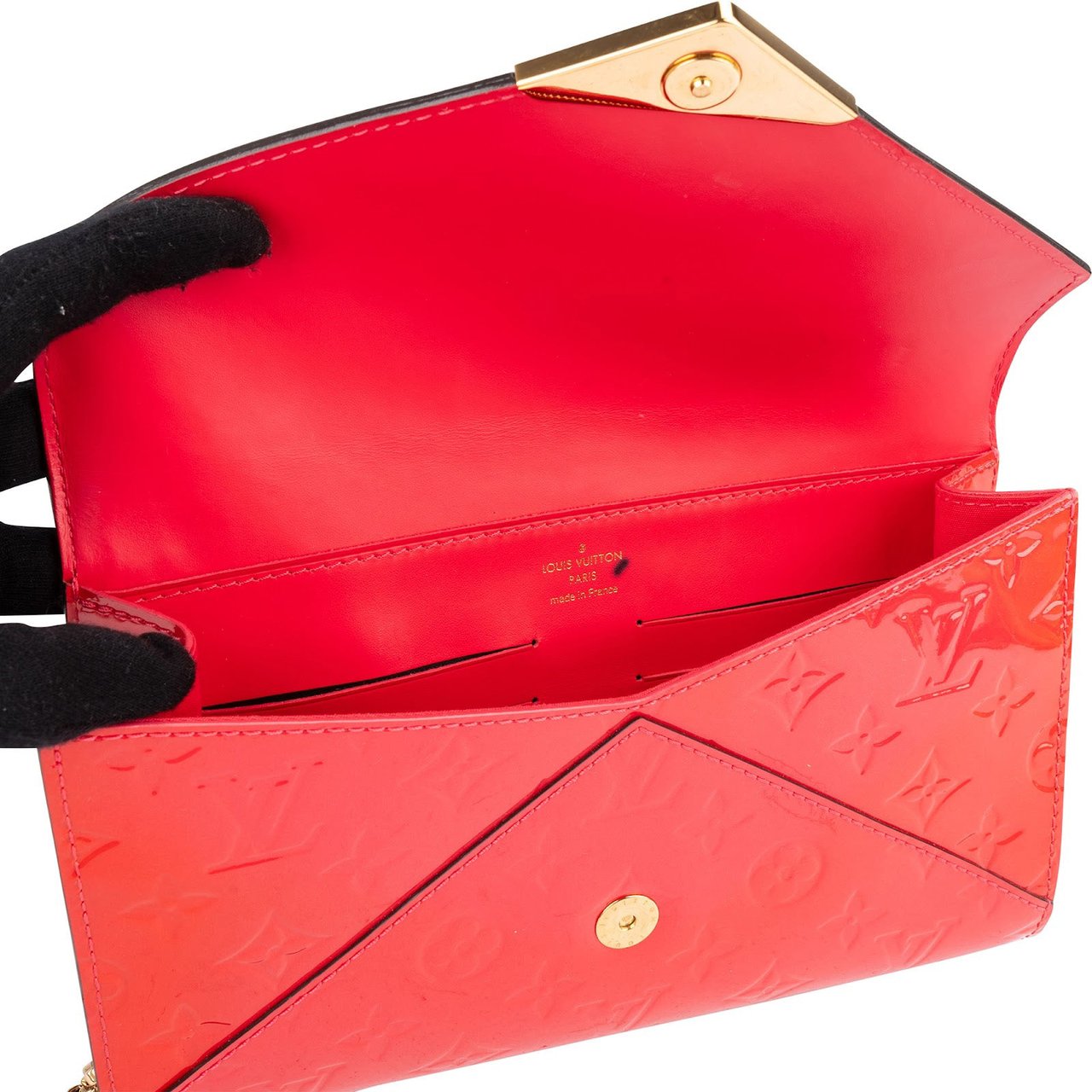 Louis Vuitton Louis Vuitton Monogram Vernis Mira Shoulder Bag Rood