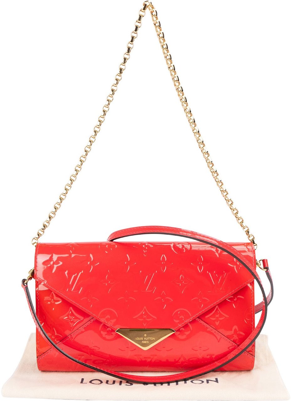 Louis Vuitton Louis Vuitton Monogram Vernis Mira Shoulder Bag Rood