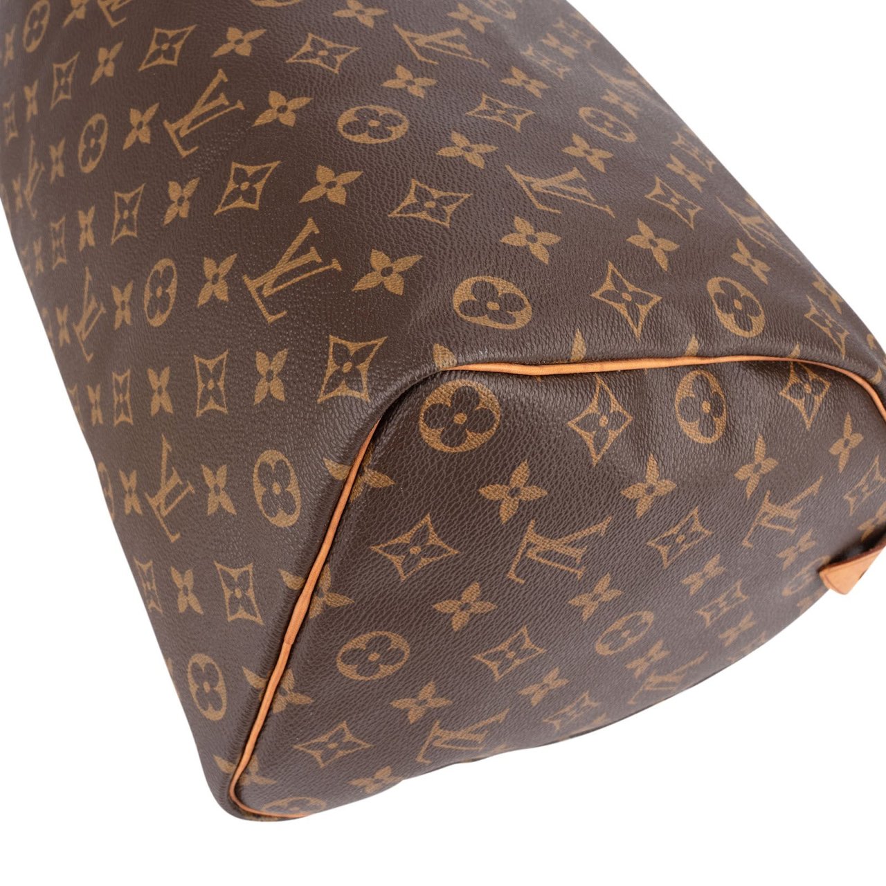 Louis Vuitton Louis Vuitton Monogram Canvas Speedy 35 Handbag Bruin