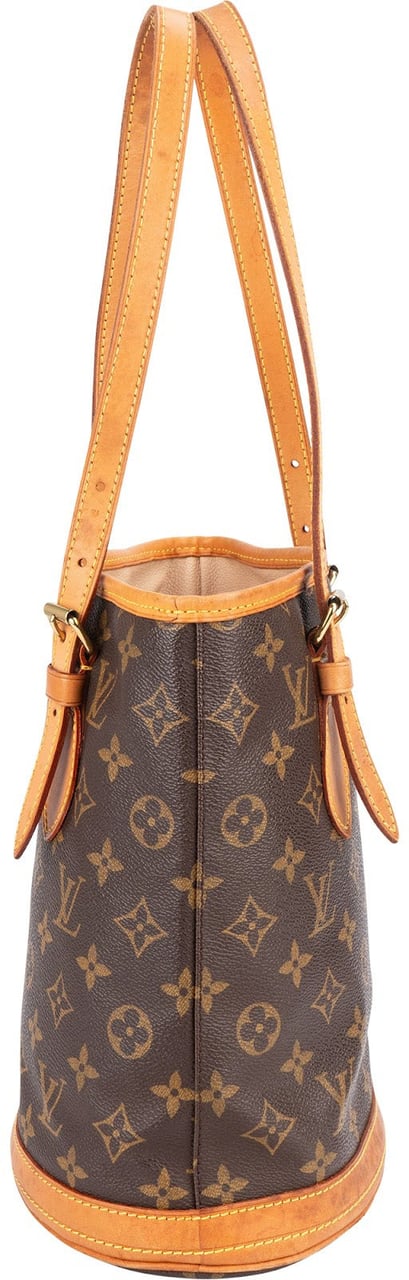 Louis Vuitton Louis Vuitton Monogram Canvas Bucket PM Shoulder Bag Bruin