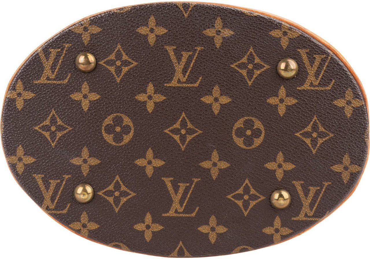 Louis Vuitton Louis Vuitton Monogram Canvas Bucket PM Shoulder Bag Bruin