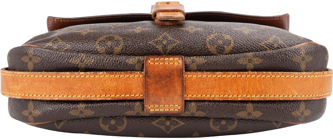 Louis Vuitton Louis Vuitton Monogram Canvas Jeune Fille GM Crossbody Bag Bruin