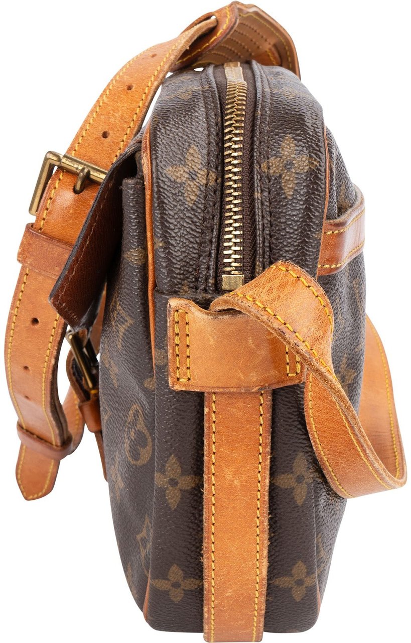 Louis Vuitton Louis Vuitton Monogram Canvas Jeune Fille GM Crossbody Bag Bruin