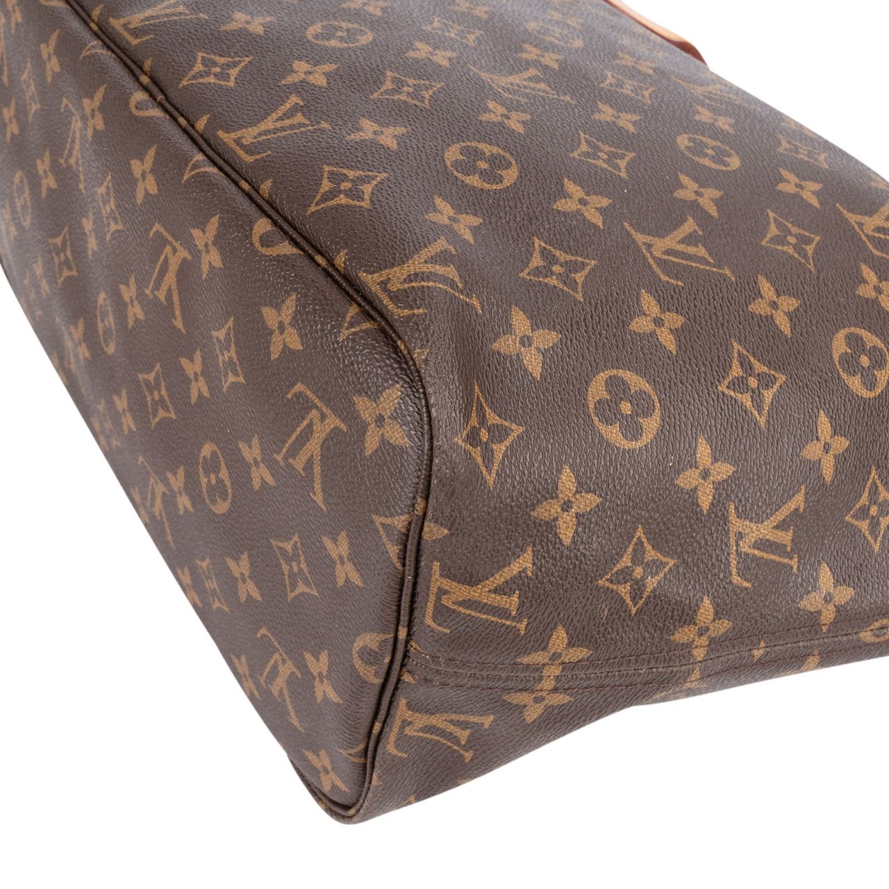 Louis Vuitton Louis Vuitton Monogram Canvas Neverfull MM Shoulder Bag Bruin