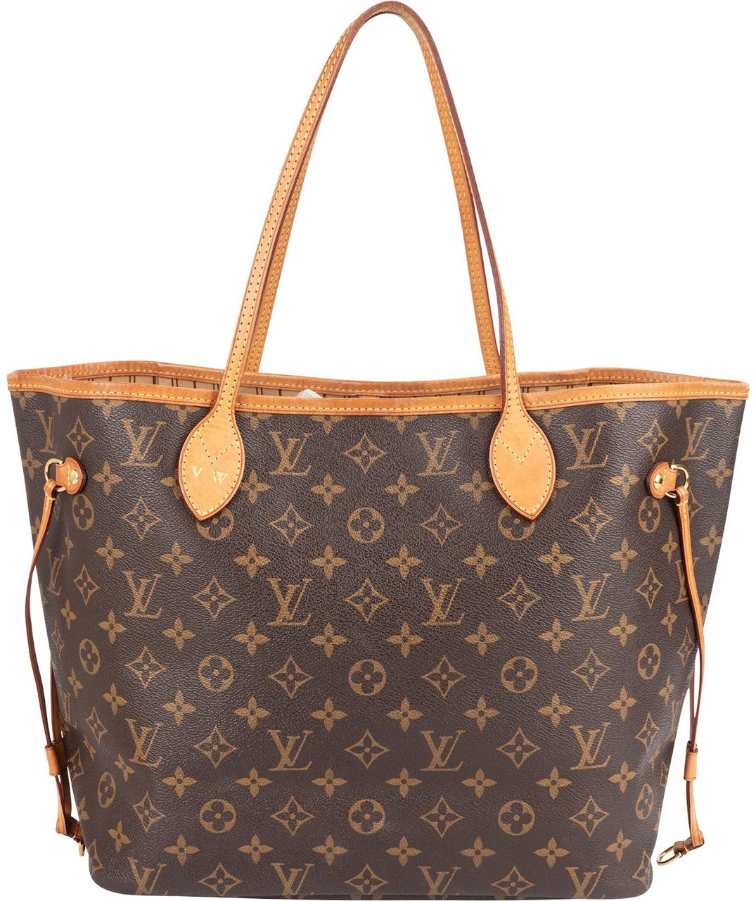 Louis Vuitton Louis Vuitton Monogram Canvas Neverfull MM Shoulder Bag Bruin