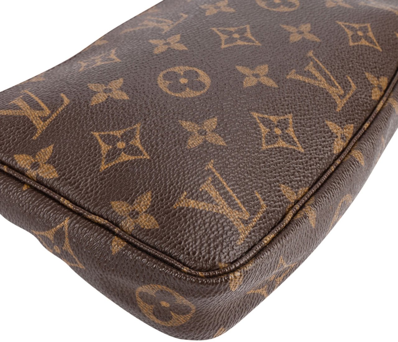 Louis Vuitton Louis Vuitton Monogram Canvas Pochette Accessoires Handbag Bruin
