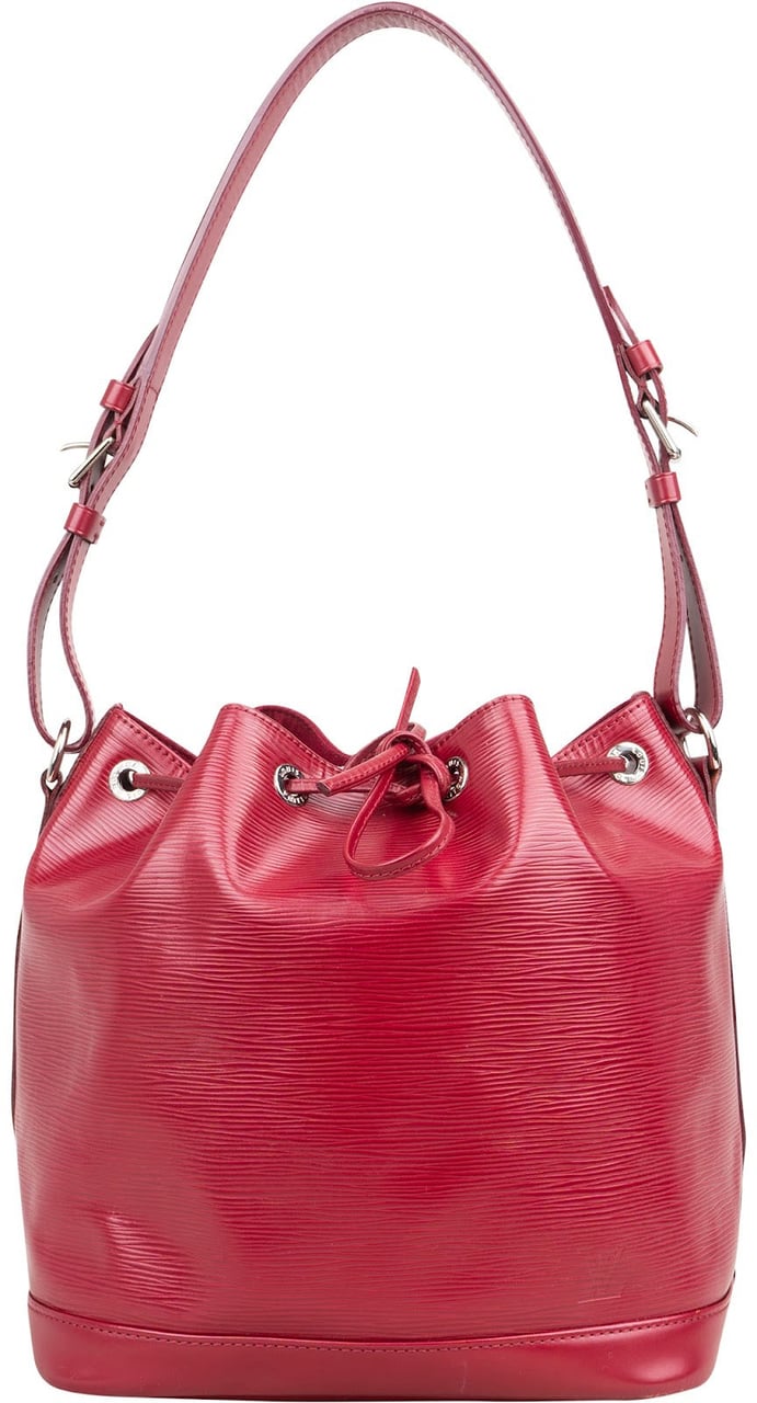 Louis Vuitton Louis Vuitton Red Epi Leather NM Sac Noé Petit Shoulder Bag Rood