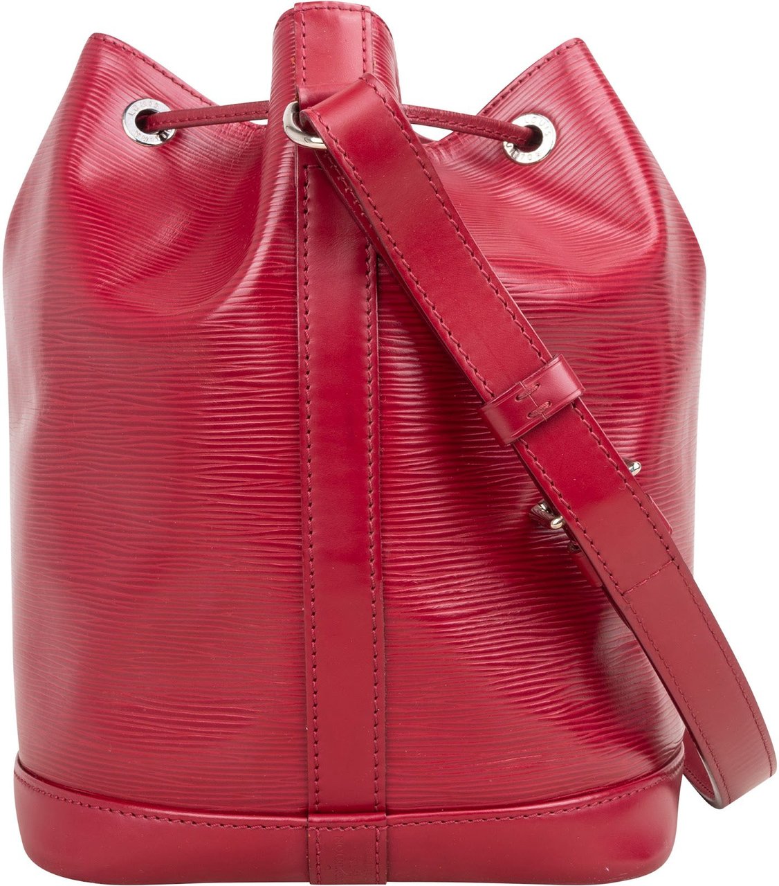 Louis Vuitton Louis Vuitton Red Epi Leather NM Sac Noé Petit Shoulder Bag Rood