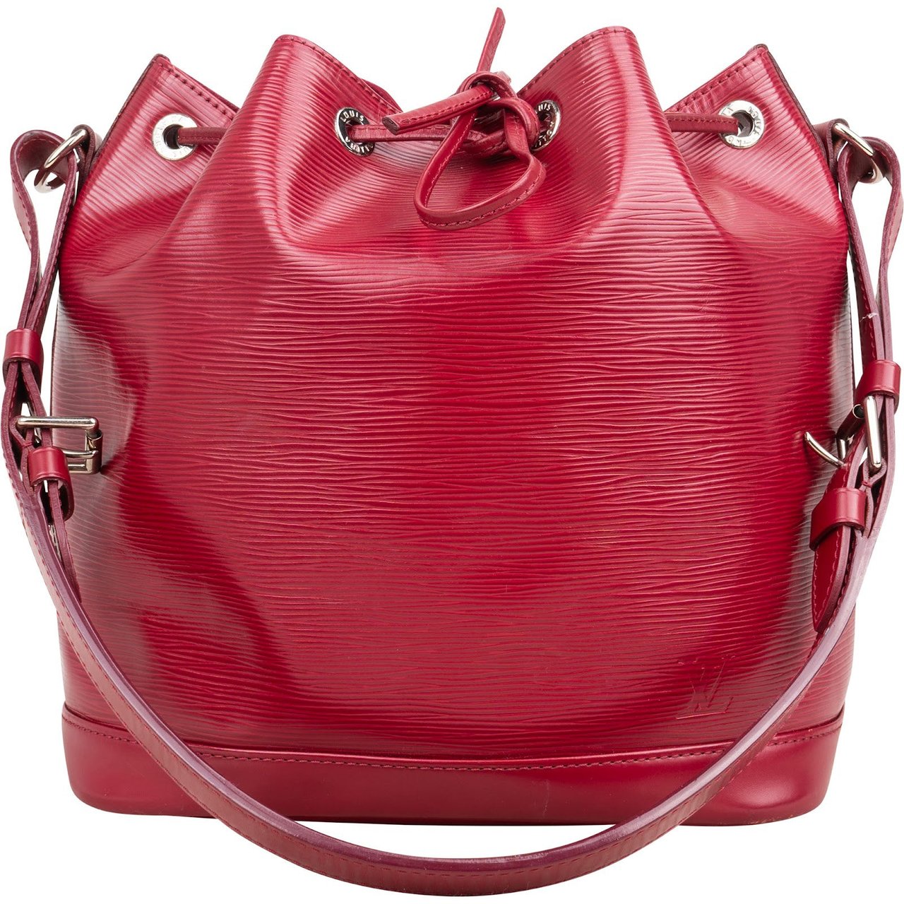 Louis Vuitton Louis Vuitton Red Epi Leather NM Sac Noé Petit Shoulder Bag Rood