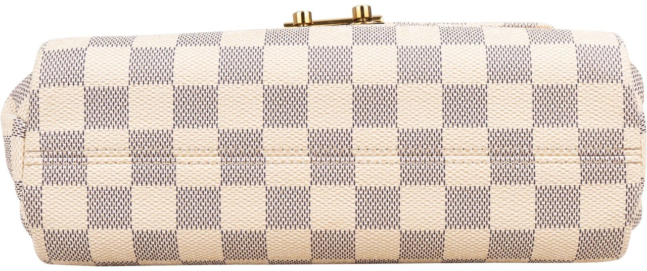 Louis Vuitton Louis Vuitton Monogram Damier Azur Croisette Handbag Wit