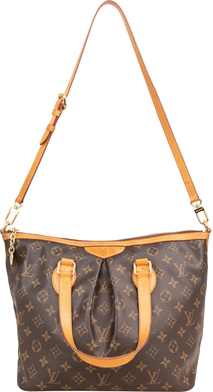 Louis Vuitton Louis Vuitton Monogram Canvas Palermo PM Handbag Bruin