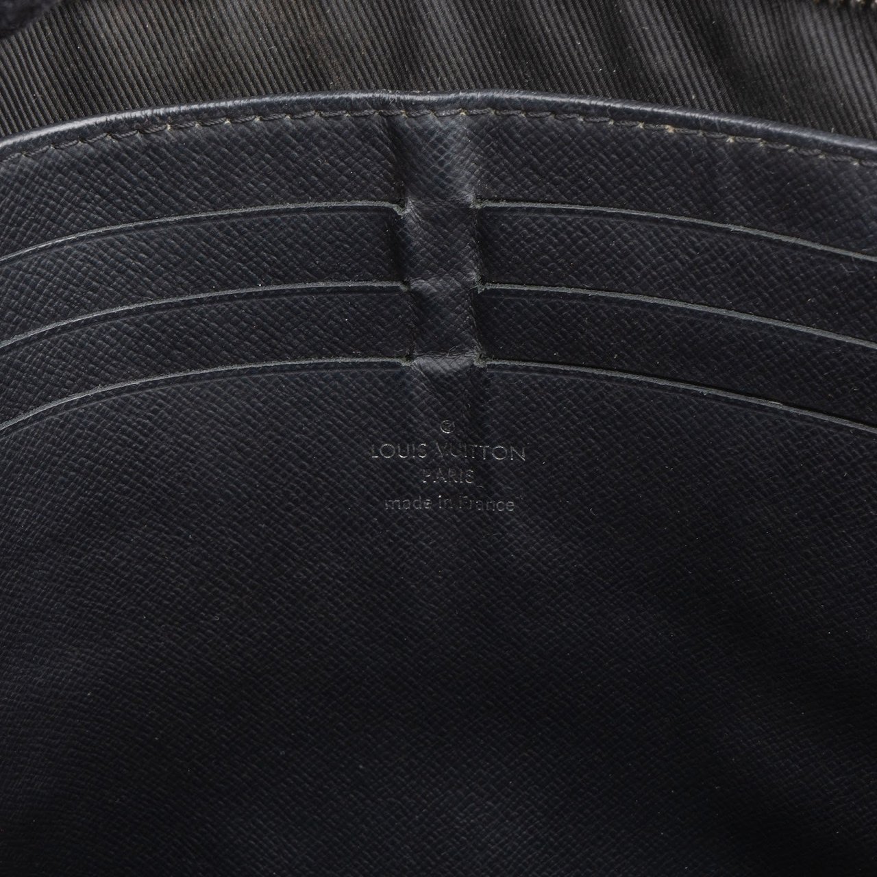 Louis Vuitton Louis Vuitton Monogram Damier Graphite Pochette Voyage MM Clutch Zwart