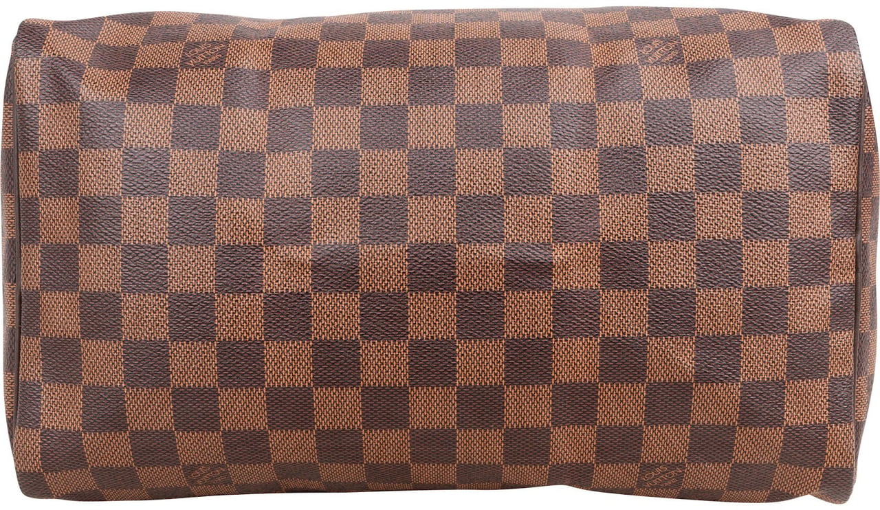 Louis Vuitton Monogram Damier Ebene Canvas Speedy 30 Handbag Bruin