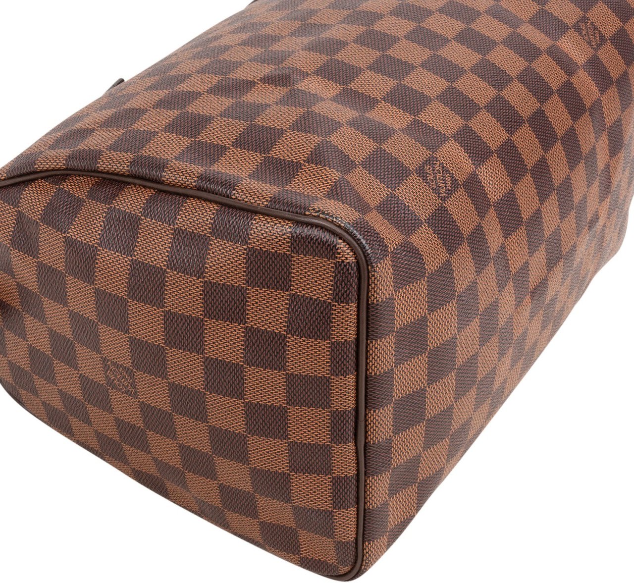 Louis Vuitton Monogram Damier Ebene Canvas Speedy 30 Handbag Bruin