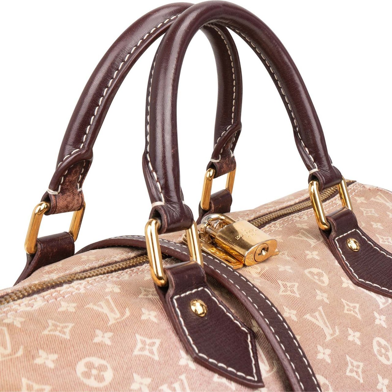 Louis Vuitton Monogram Mini Lin Speedy 30 Bandoulière Handbag Divers