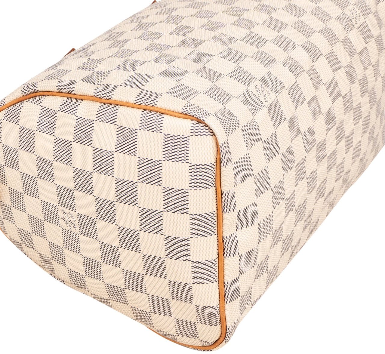 Louis Vuitton Louis Vuitton Monogram Damier Azur Speedy 30 Handbag Wit