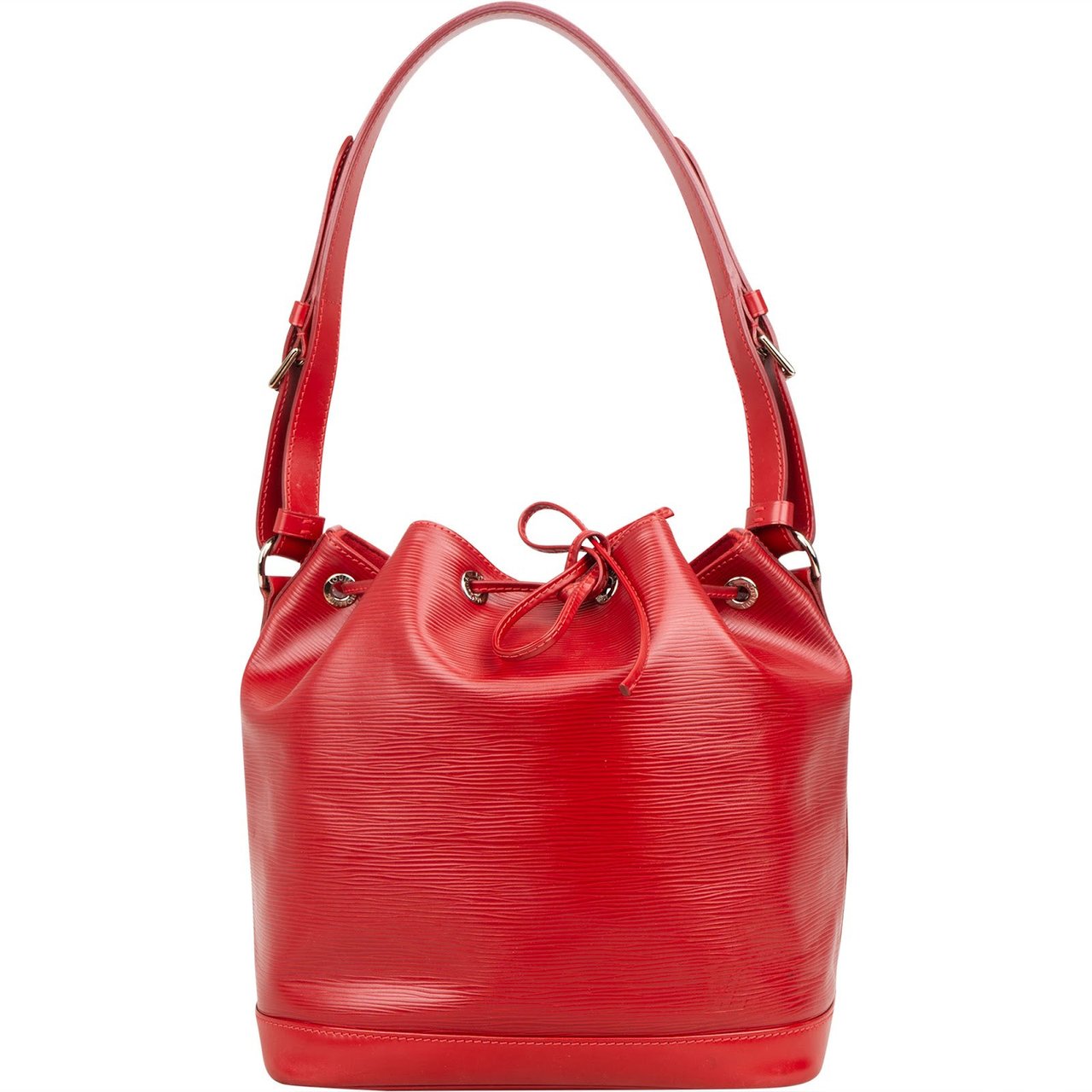 Louis Vuitton Louis Vuitton Red Epi Leather NM Sac Noé Petit Shoulder Bag Rood