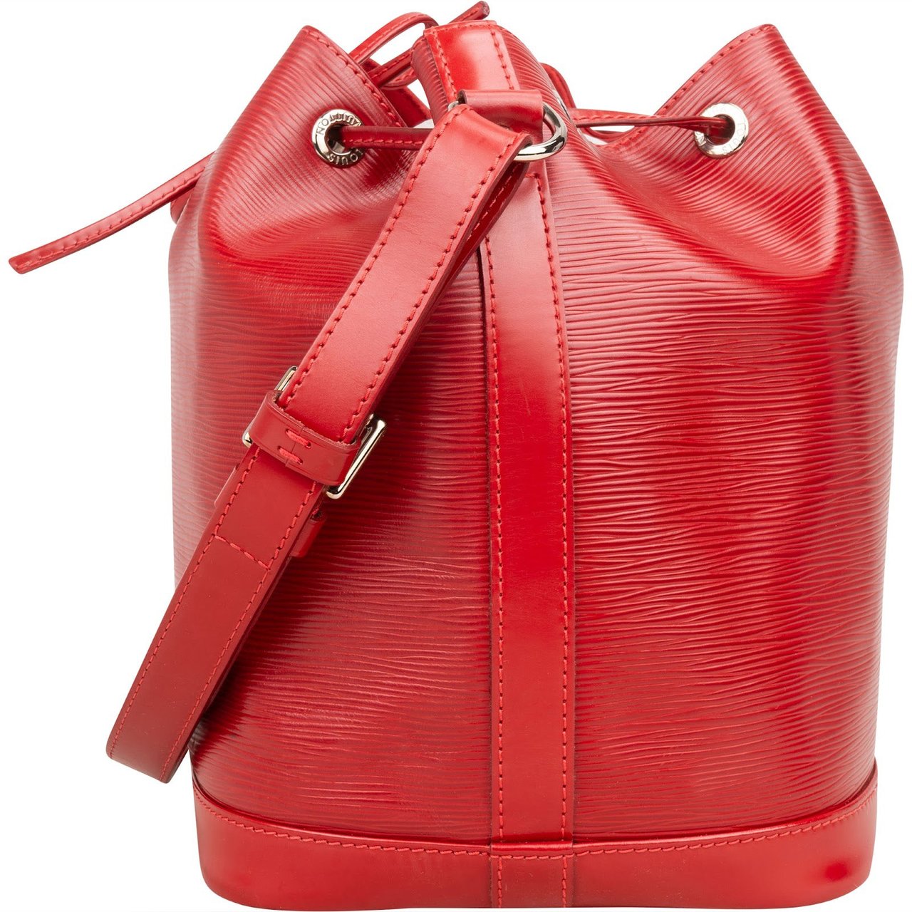 Louis Vuitton Louis Vuitton Red Epi Leather NM Sac Noé Petit Shoulder Bag Rood