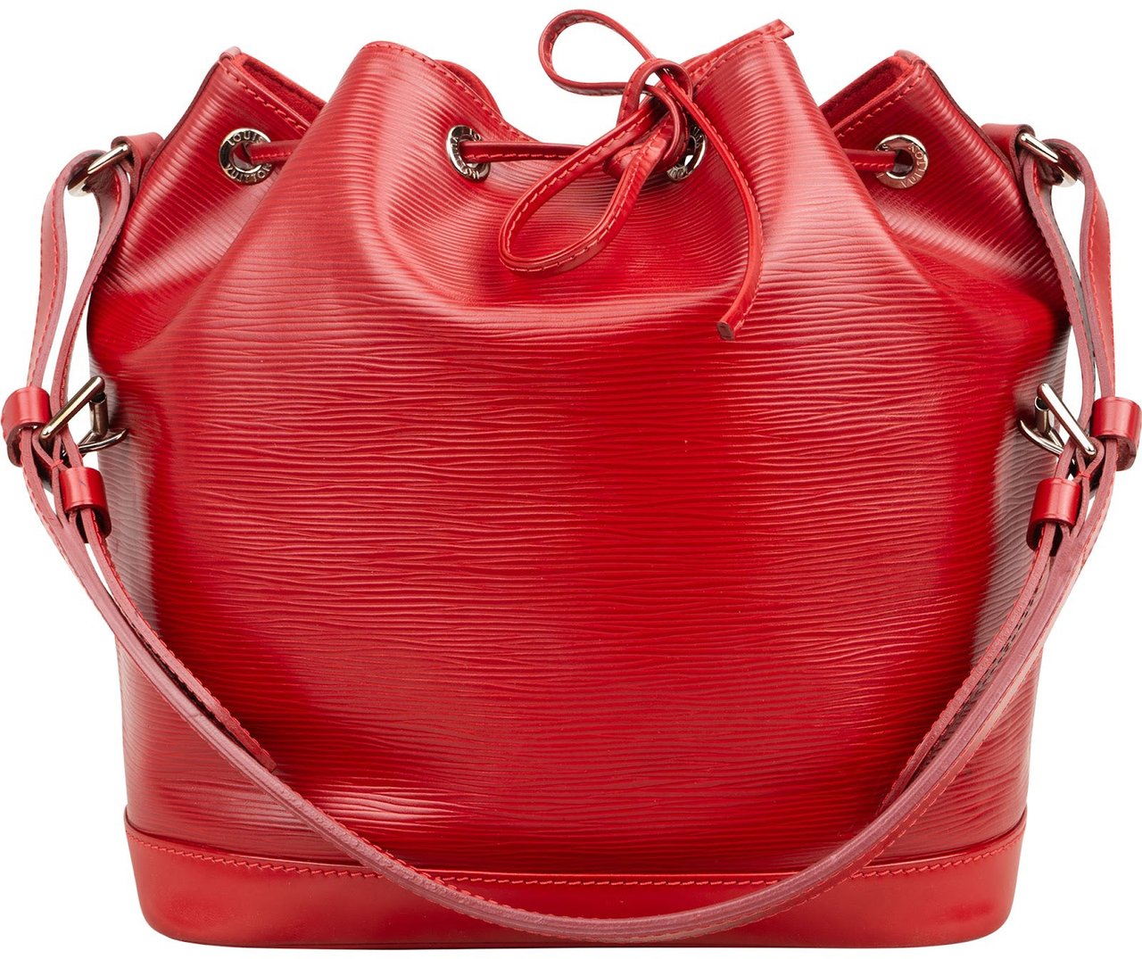 Louis Vuitton Louis Vuitton Red Epi Leather NM Sac Noé Petit Shoulder Bag Rood