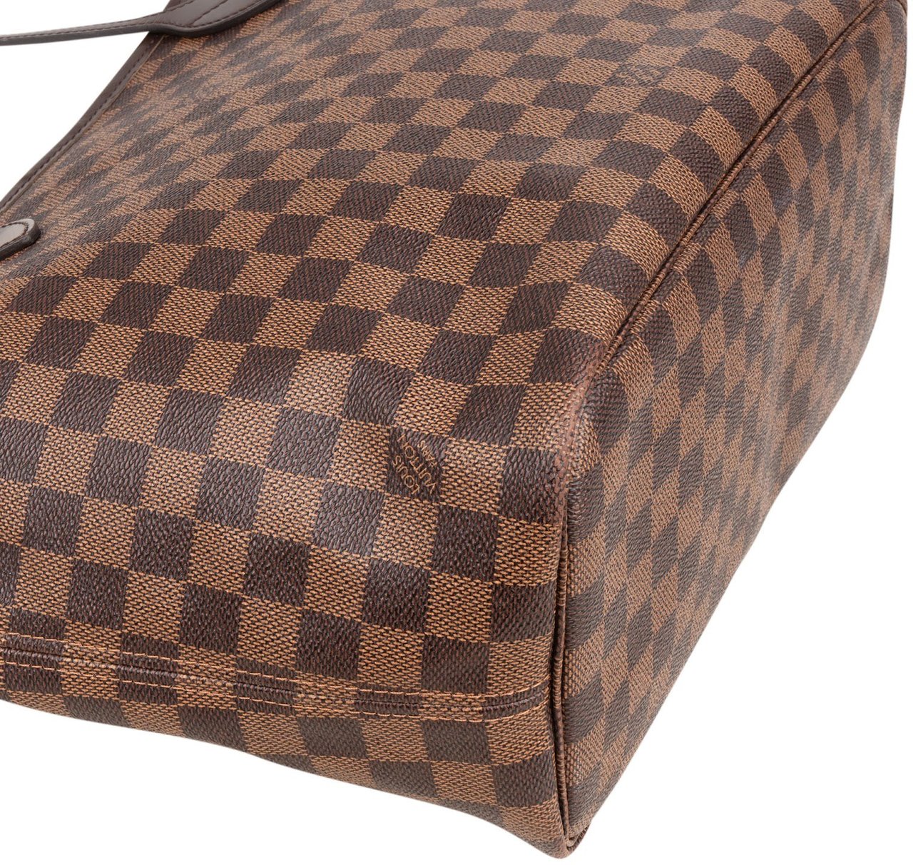 Louis Vuitton Louis Vuitton Monogram Damier Ebene Canvas Neverfull MM Shoulder Bag Bruin