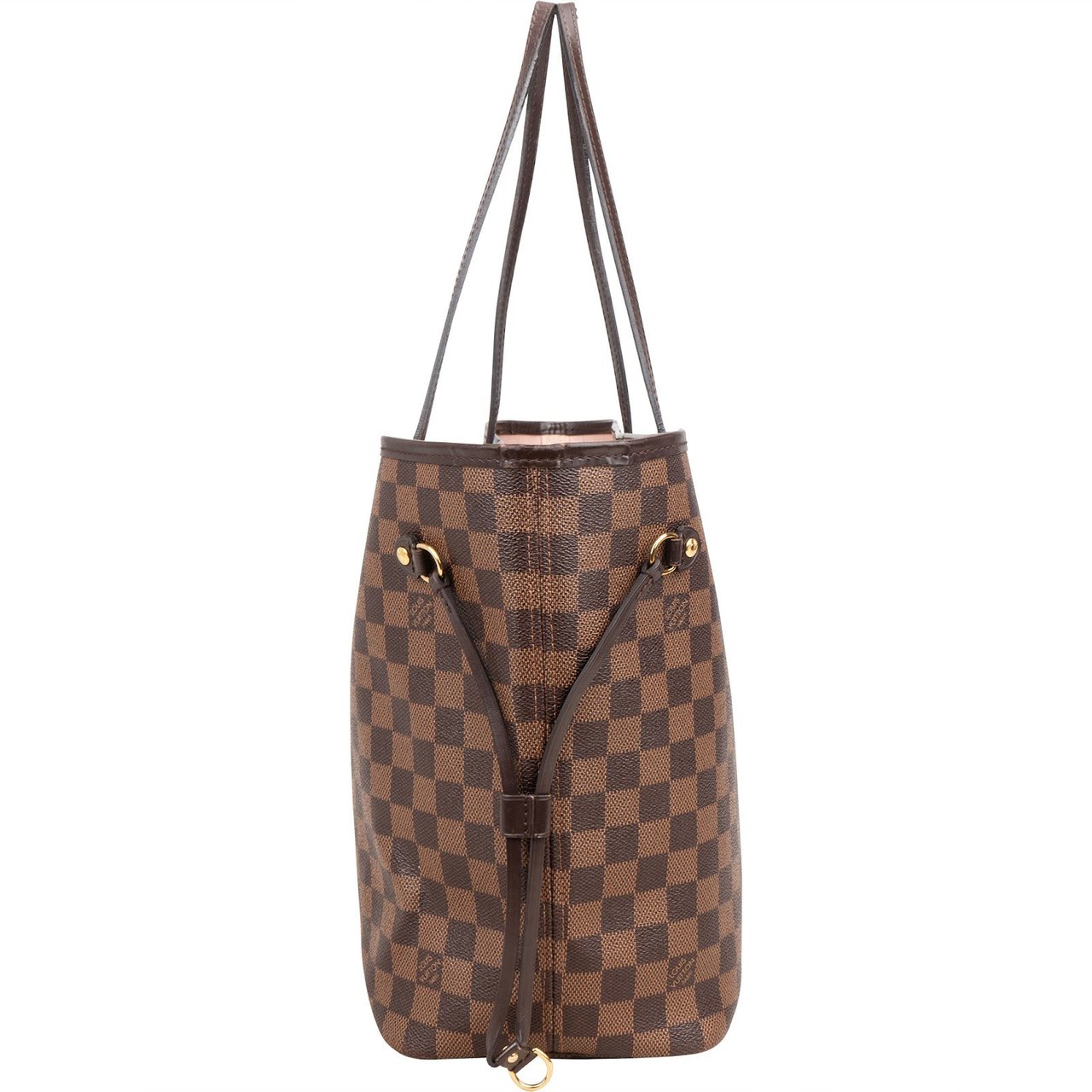 Louis Vuitton Louis Vuitton Monogram Damier Ebene Canvas Neverfull MM Shoulder Bag Bruin