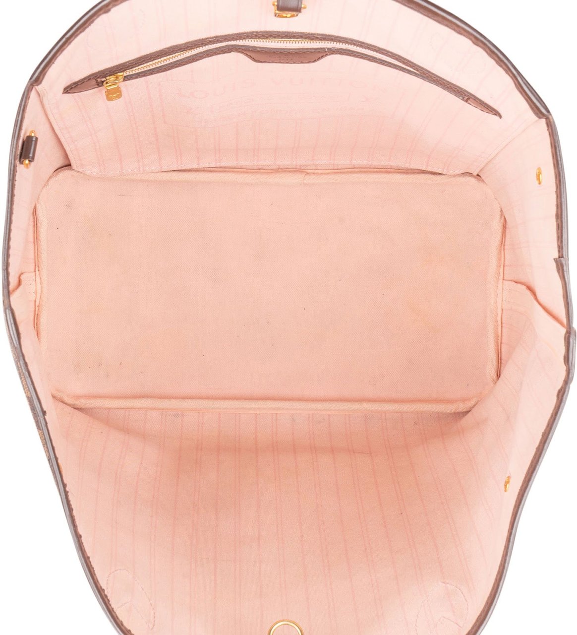 Louis Vuitton Louis Vuitton Monogram Damier Ebene Canvas Neverfull MM Shoulder Bag Bruin