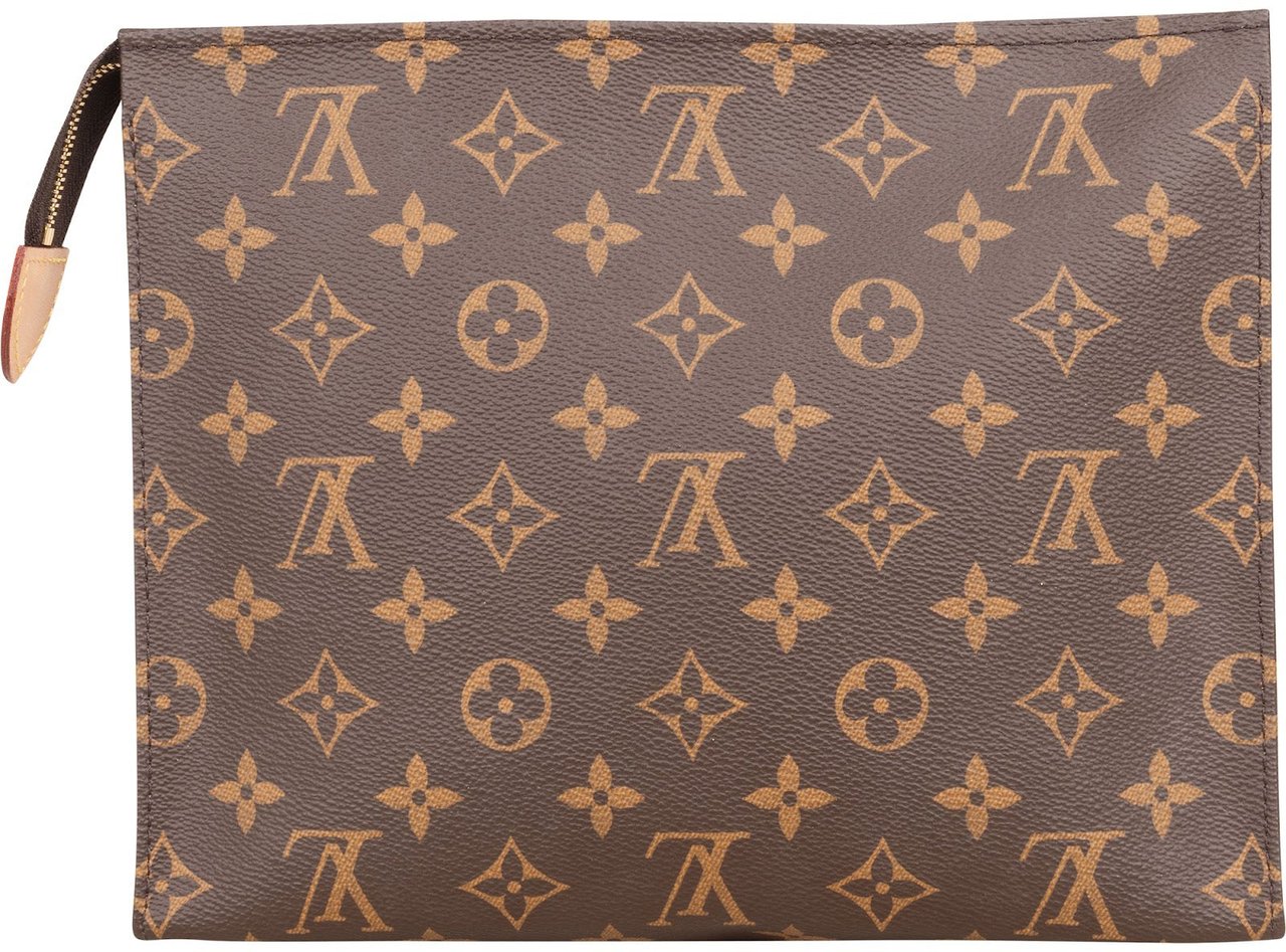 Louis Vuitton Louis Vuitton Monogram Canvas Toiletry 26 Clutch Bruin