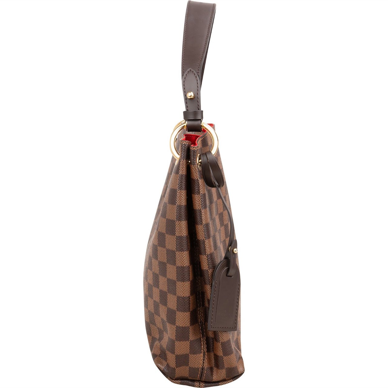 Louis Vuitton Louis Vuitton Monogram Damier Ebene Graceful PM Shoulder Bag Bruin