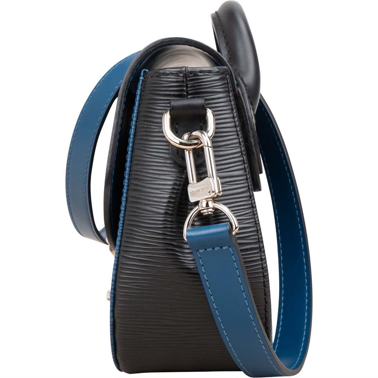 Louis Vuitton Louis Vuitton Blue Epi Leather Eden PM Crossbody Handbag Blauw