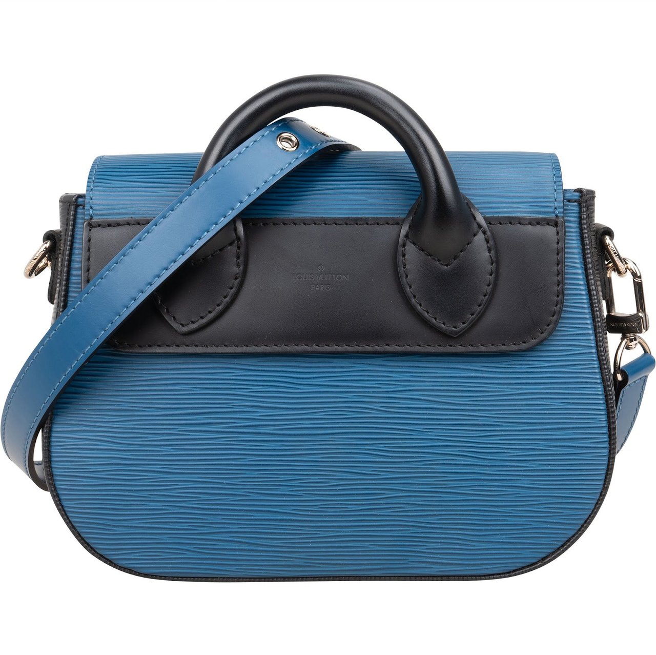 Louis Vuitton Louis Vuitton Blue Epi Leather Eden PM Crossbody Handbag Blauw