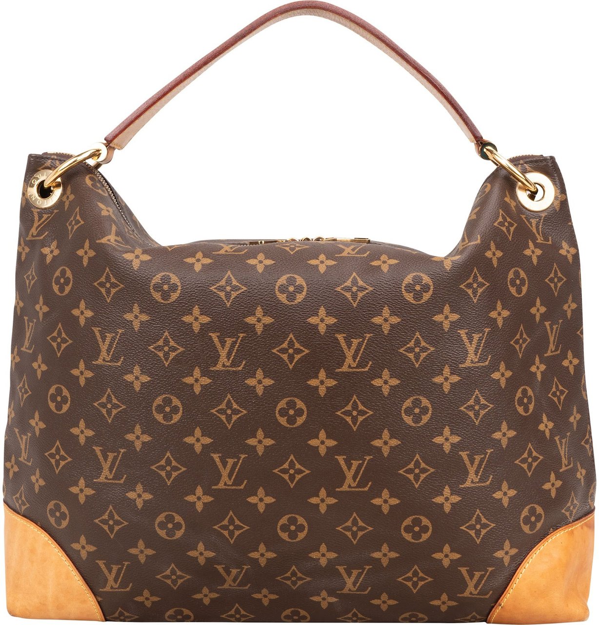 Louis Vuitton Louis Vuitton Monogram Canvas Berri MM Shoulder Bag Bruin