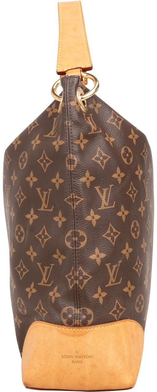 Louis Vuitton Louis Vuitton Monogram Canvas Berri MM Shoulder Bag Bruin