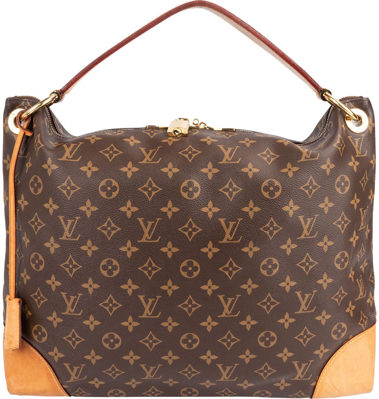 Louis Vuitton Louis Vuitton Monogram Canvas Berri MM Shoulder Bag Bruin