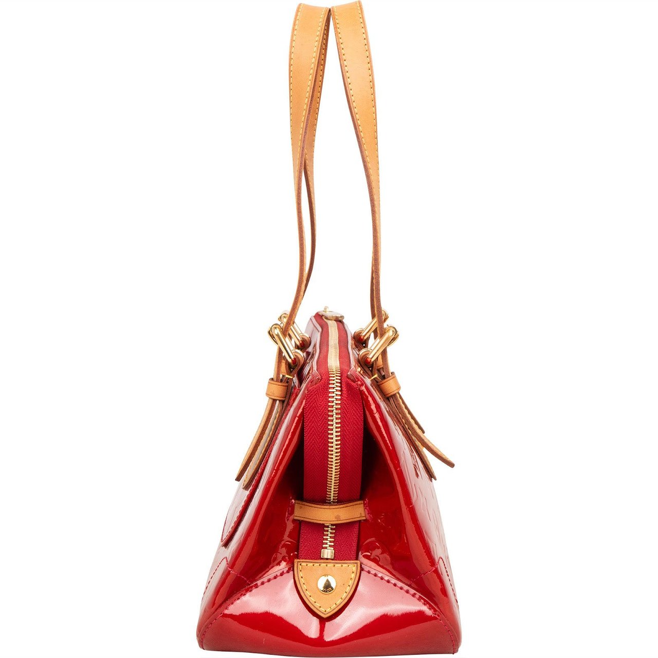 Louis Vuitton Louis Vuitton Monogram Vernis Rosewood Shoulder Bag Rood