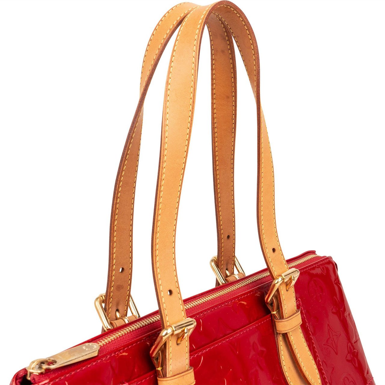 Louis Vuitton Louis Vuitton Monogram Vernis Rosewood Shoulder Bag Rood