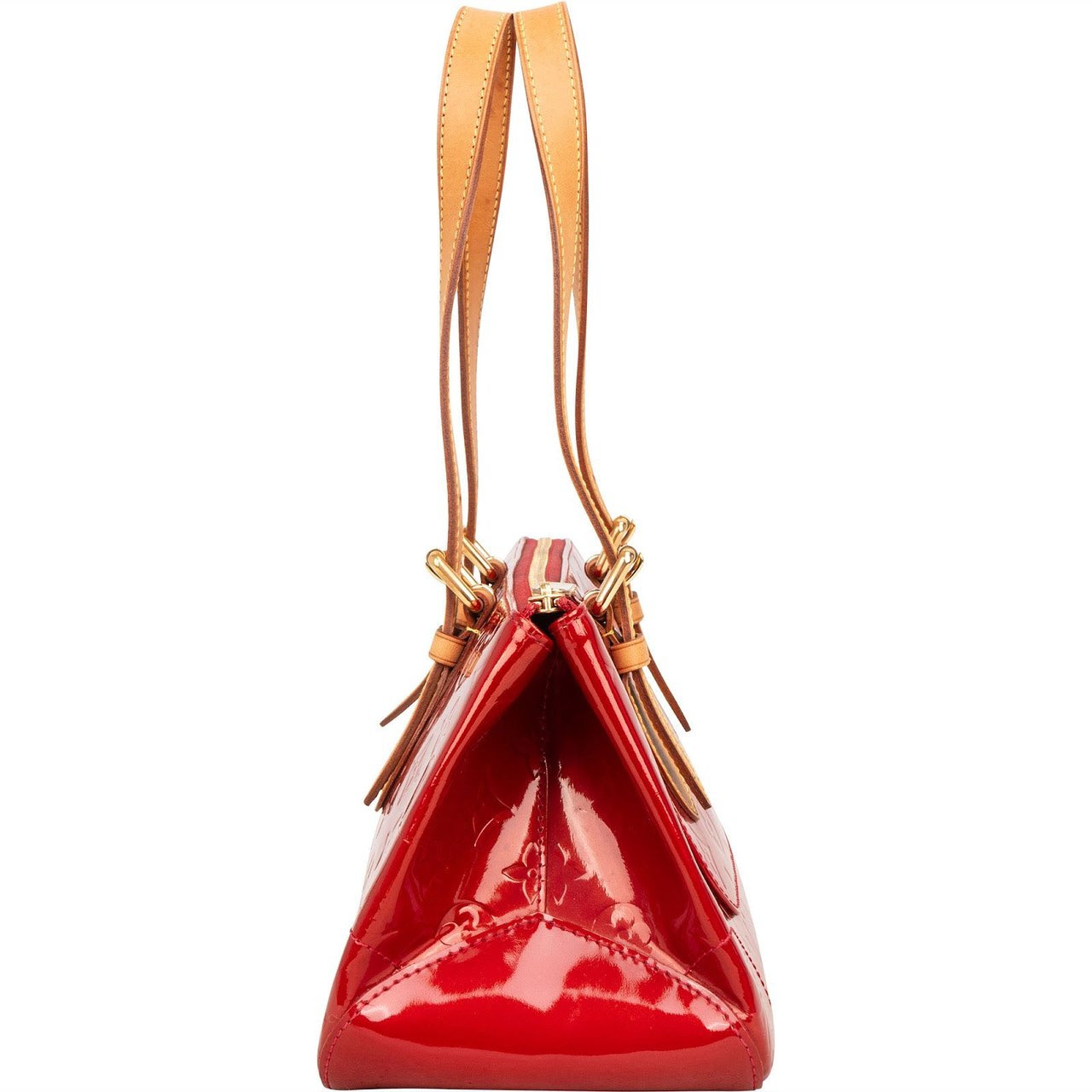 Louis Vuitton Louis Vuitton Monogram Vernis Rosewood Shoulder Bag Rood