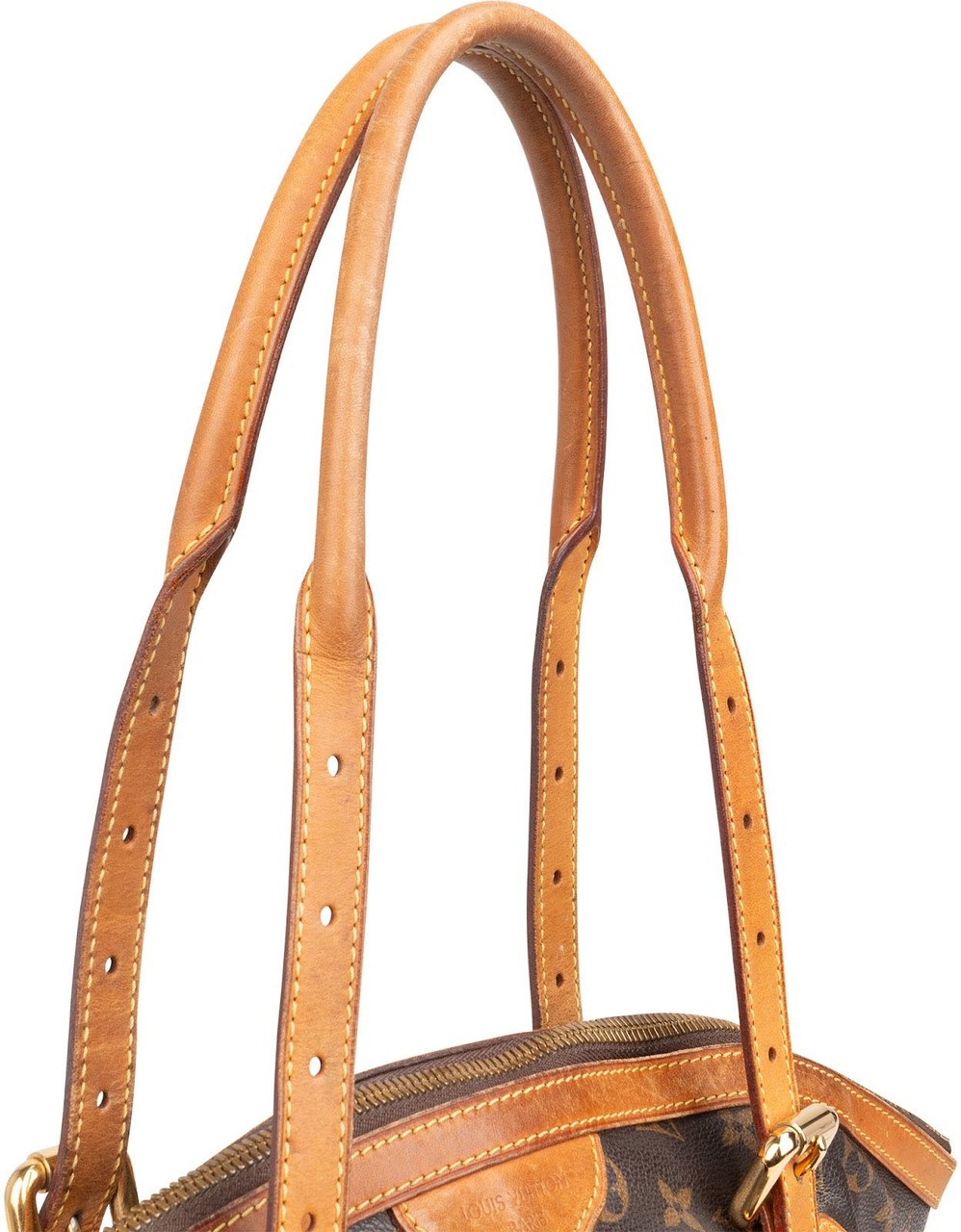 Louis Vuitton Louis Vuitton Monogram Canvas Tivoli GM Shoulder Bag Bruin